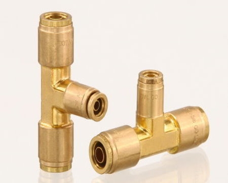 Unequal Union Tee DOT Fittings