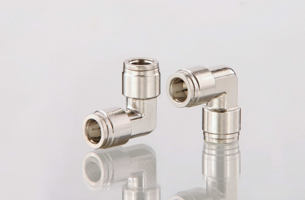 Union Elbow-Nickel Plated Brass