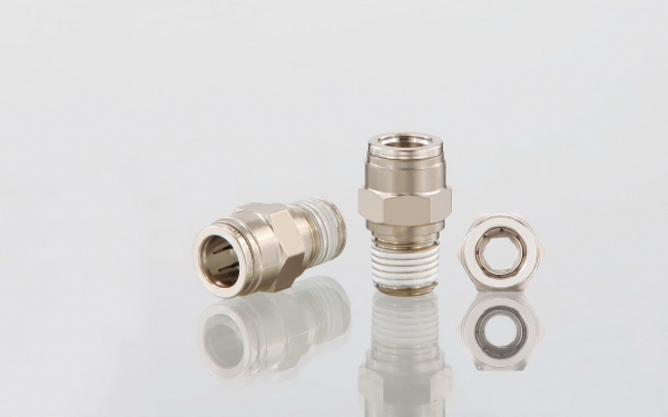 Male Connector(mm)-Nickel Plated Brass