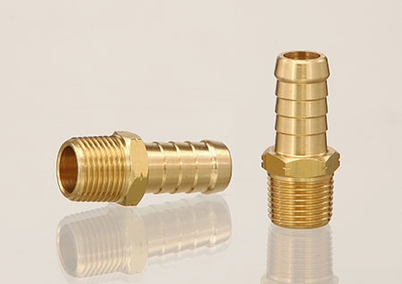 HEX HOSE BARB TO MALE PIPE