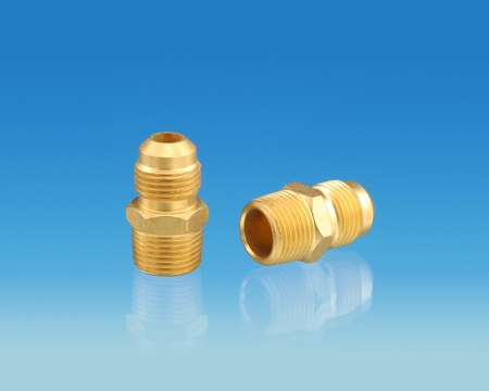 Brass Flared Male Connector